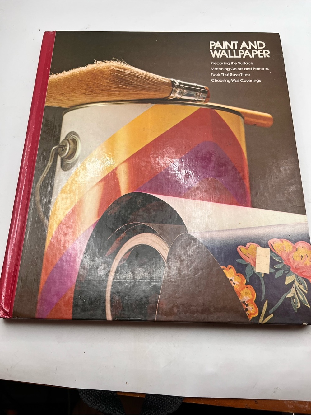 Source Unknown Paint and Wallpaper Book - Red, Yellow, Purple, Orange, Black